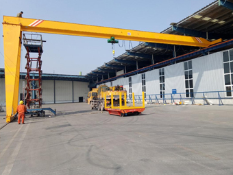 semi single gantry crane