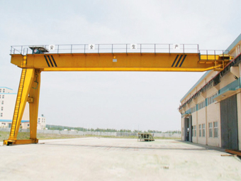 semi double gantry crane