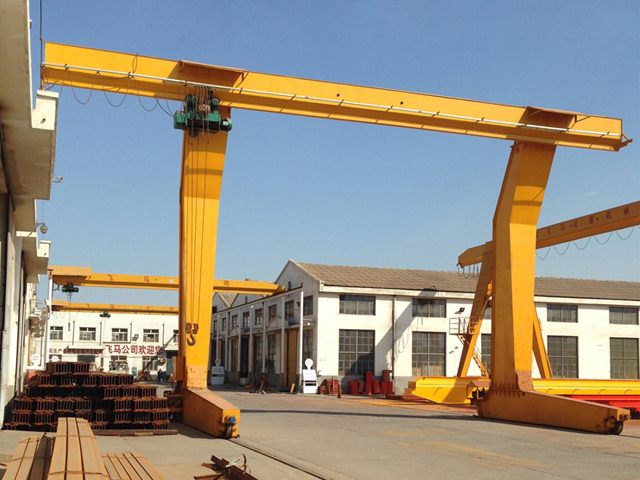 L type gantry crane