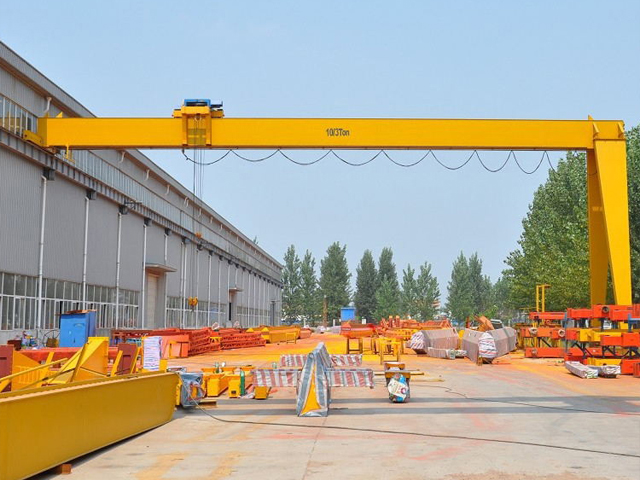 semi single gantry crane