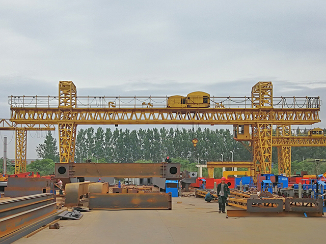 truss double girder gantry crane