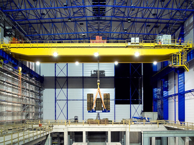 european double girder overhead crane